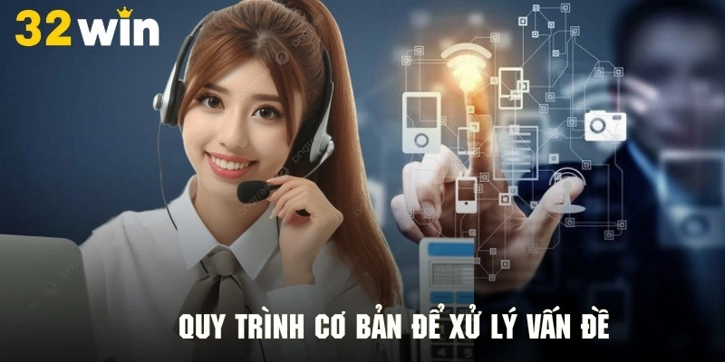 Các bước xử lý vấn đề trong một quy trình chuẩn