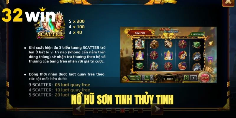 Nổ Hũ Sơn Tinh Thủy Tinh - Hiểu Luật Chơi, Thêm Mẹo Hay