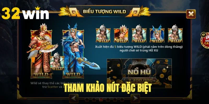 Tham khảo các nút symbol đặc biệt